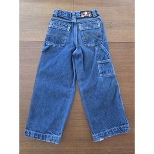 Boys Vtg Utility Jeans Sz 5 Carpenter‎ Innerzone Blue Loose Skater